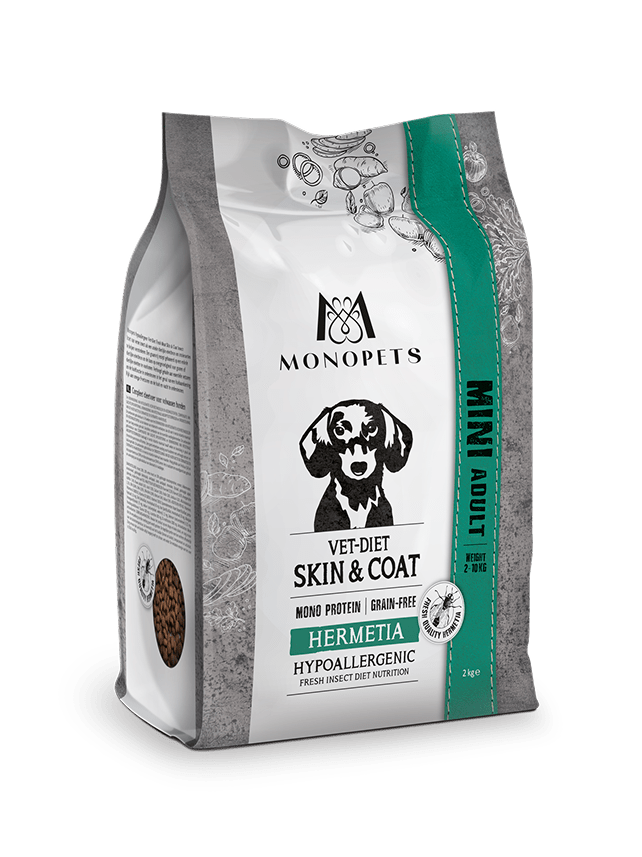 Mini Vet-Diet Skin & Coat Insect hypoallergénique